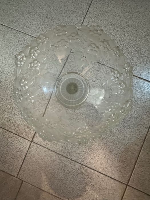 Taça cristal tipo fruteira