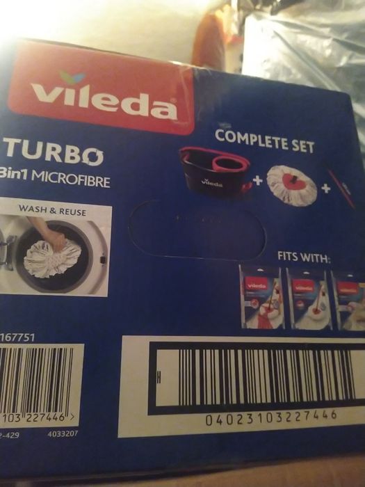 Vileda Turbo 3in1 Microfibte