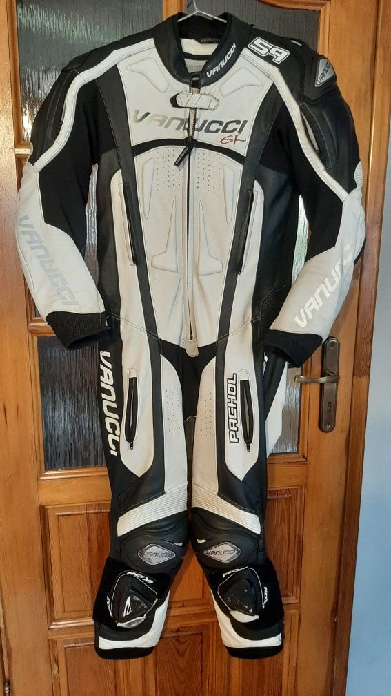 Kombinezon Vanucci ST motocyklowy 48 1pc, jednoczęściowy, skóra kangur