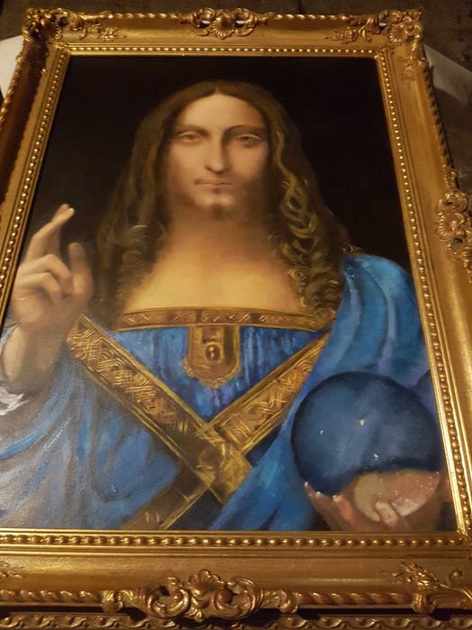 sprzedam obraz Leonardo Da Vinci ,,Zbawiciel Świata,,