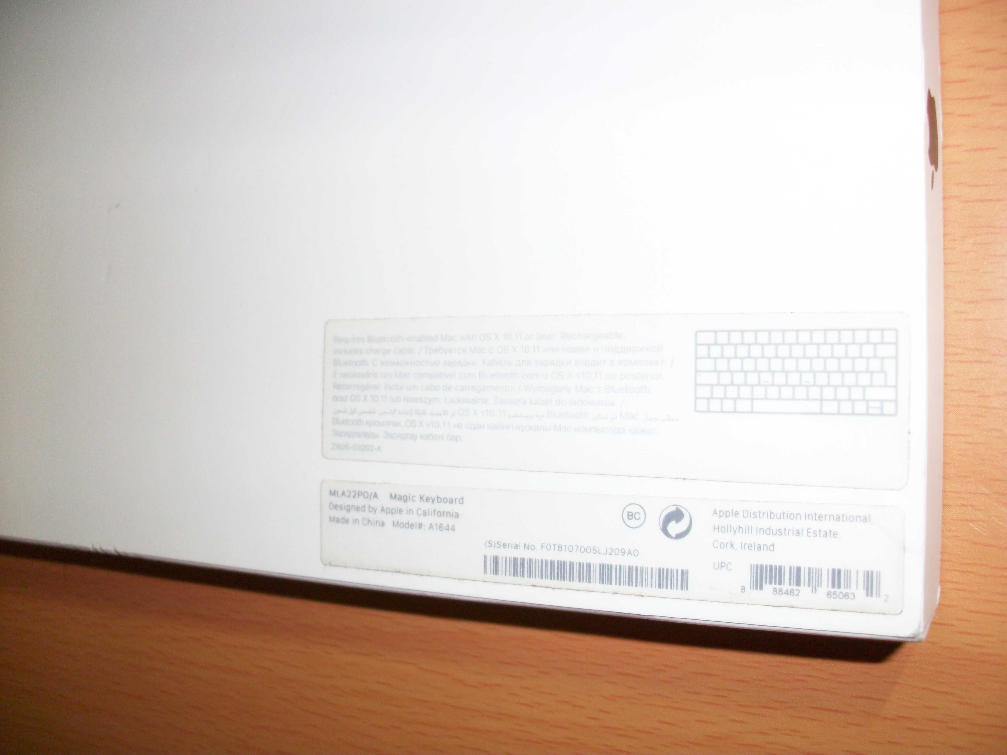 CAIXA PARA APPLE MAGIC KEYBOARD 2