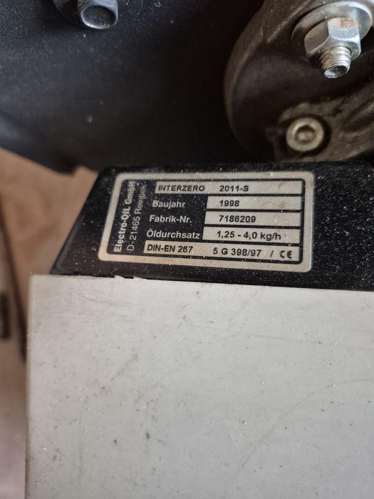 Пальник дизельний Interzero 2011