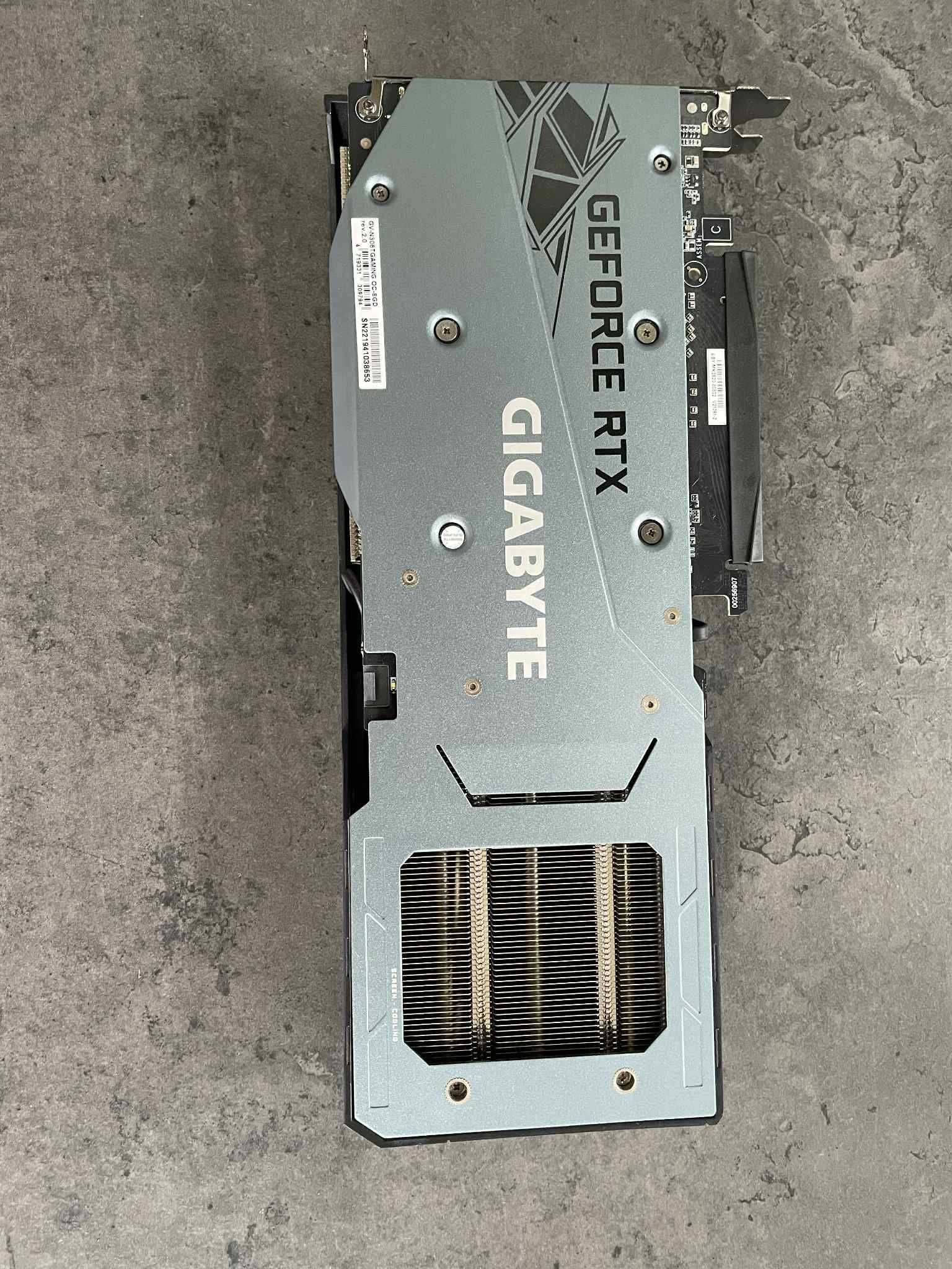 Gigabyte RTX 3060 TI Gaming oc 8gb