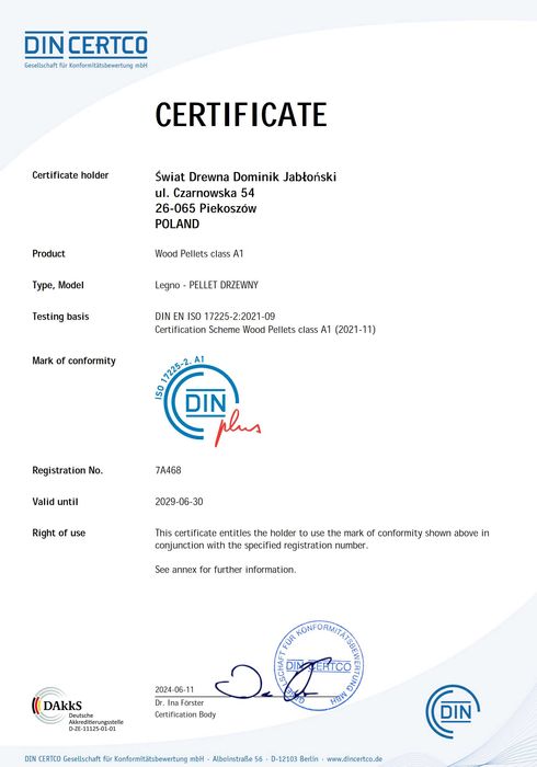 PELLET PELET LEGNO PREMIUM sprawdź najwyższą jakość