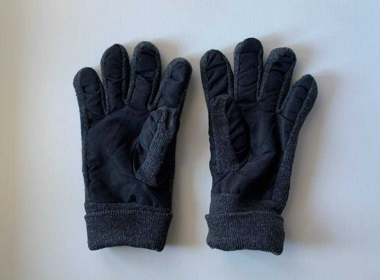Перчатки вязанные зимние тёплые Нейлон внутри флис на Подростка