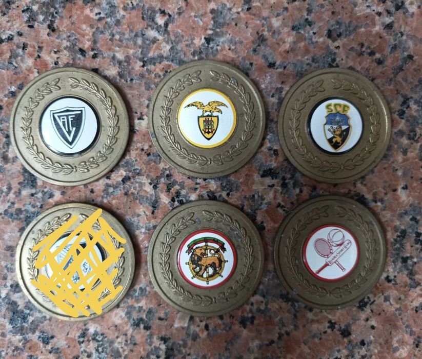 Medalhas de bronze de clubes de futebol da Frisumo