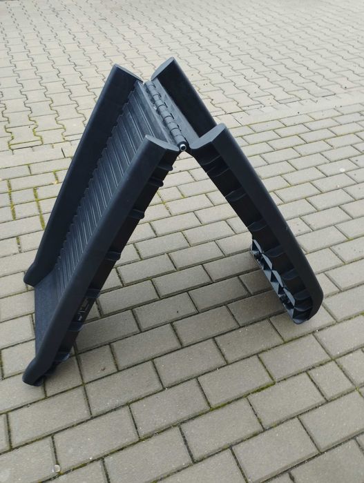 NOWA RAMPA dla dużego psa do samochodu, schodki, platforma