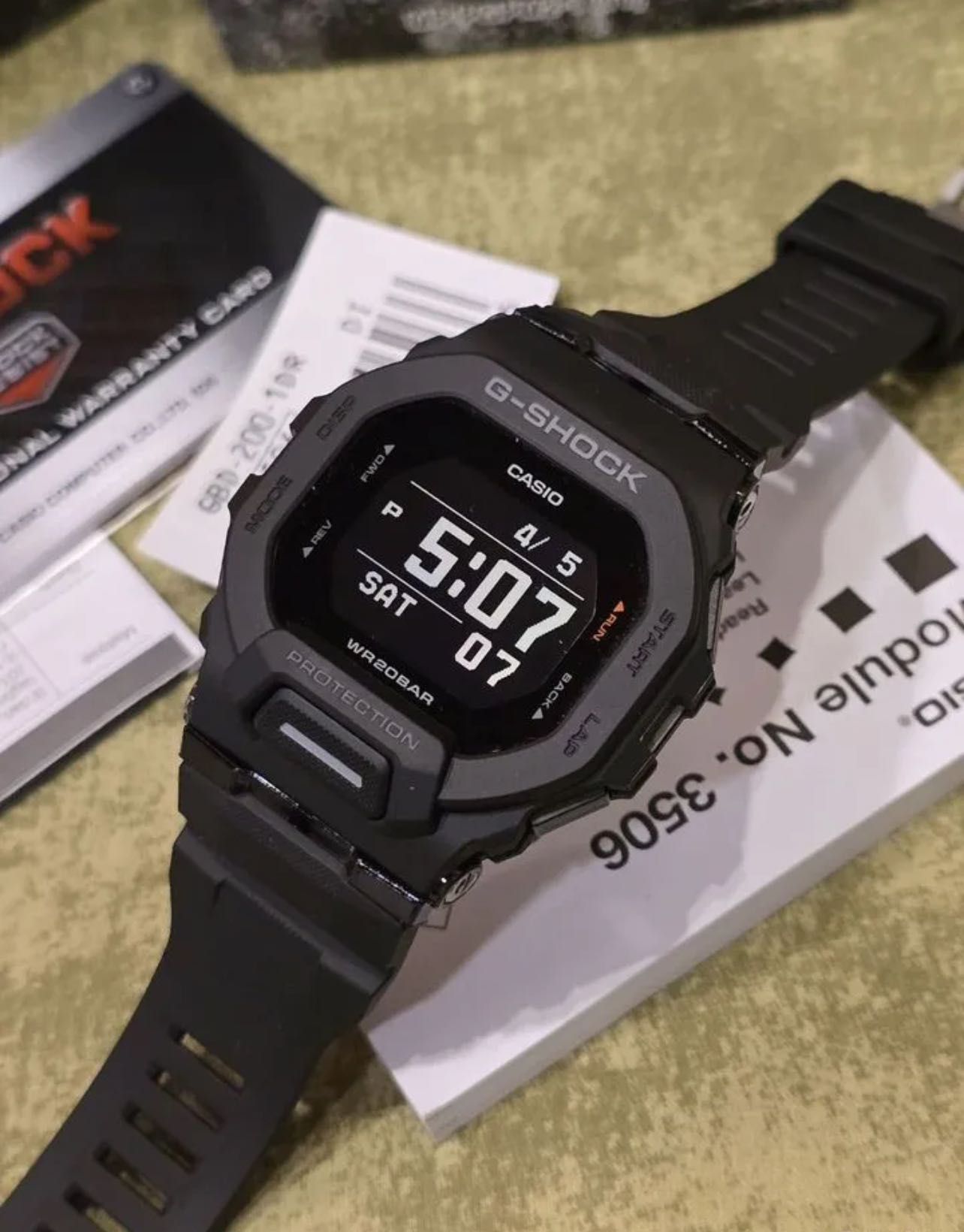 Часы мужские наручные Casio G-Shock GBD-200