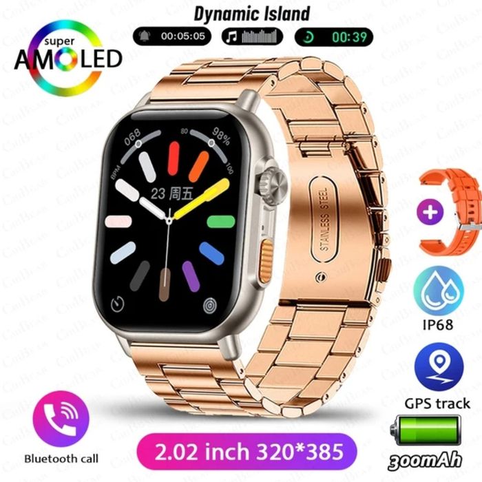 Смарт часы Huawei Xiaomi Bluetooth Smart Watch Мужские 2.01 дюйма 2024