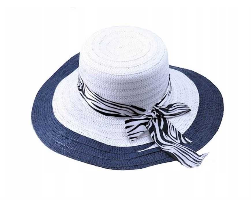 Kapelusz klasyczny 18 x 40 cm ROZMIAR 56 LATO PLAŻA ogród 1 szt mix