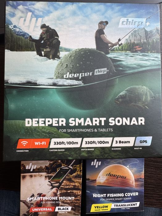Продам эхолот deeper chirp +