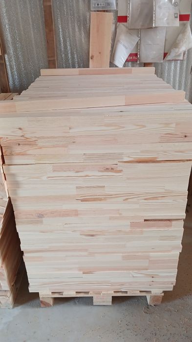 Брус сосновий зрощений