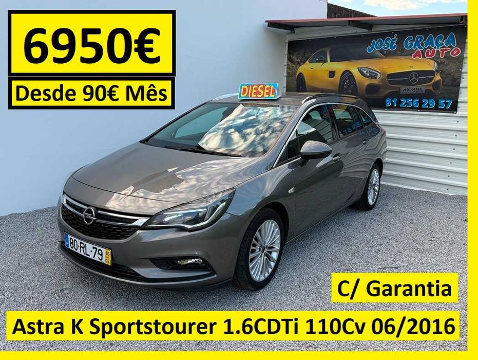 Opel Astra K Sportstourer 1.6CDTi 110Cv 06/2016