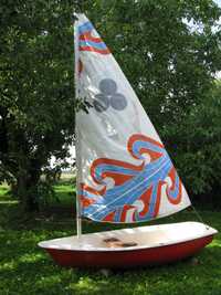 Sprzedam łódź wiosłowo - żaglową "FIGIEL"