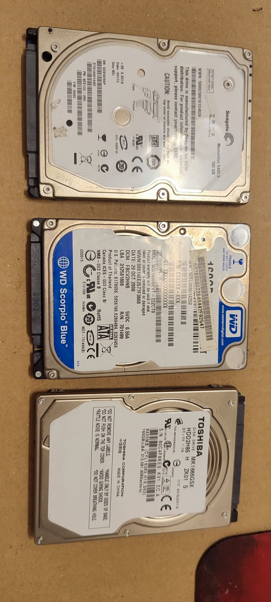 Disco portátil 2.5" 160GB