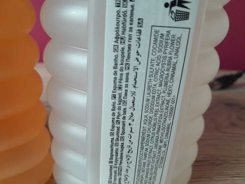 Zestaw 3 sztuk płynów do kąpieli 500ml.