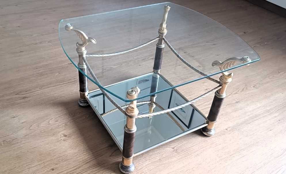 Mesa Centro Sala c/ Vidro e Espelho