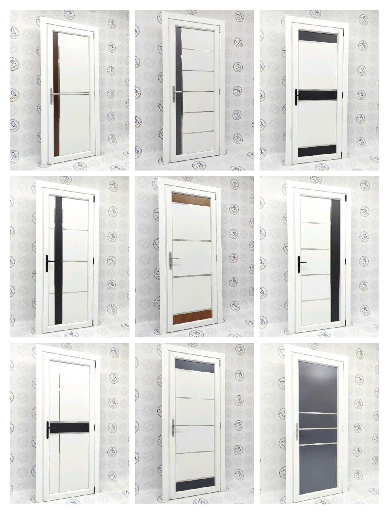 Двері з металопластику INOX 10 classic
