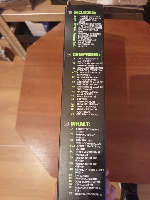 Zestaw naprawczy do opon