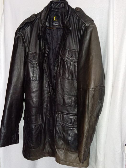 Duża Kurtka skórzana