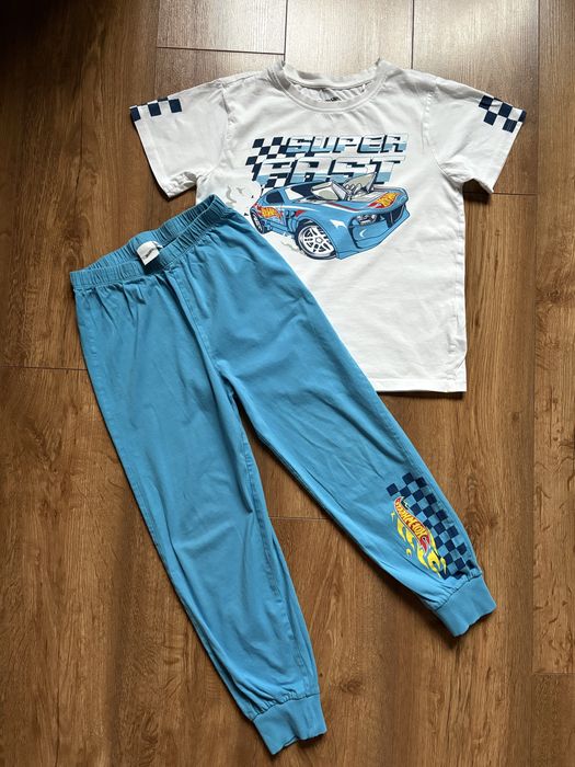 Cool Club Hot Wheels piżama 134 cm dla chłopca auto