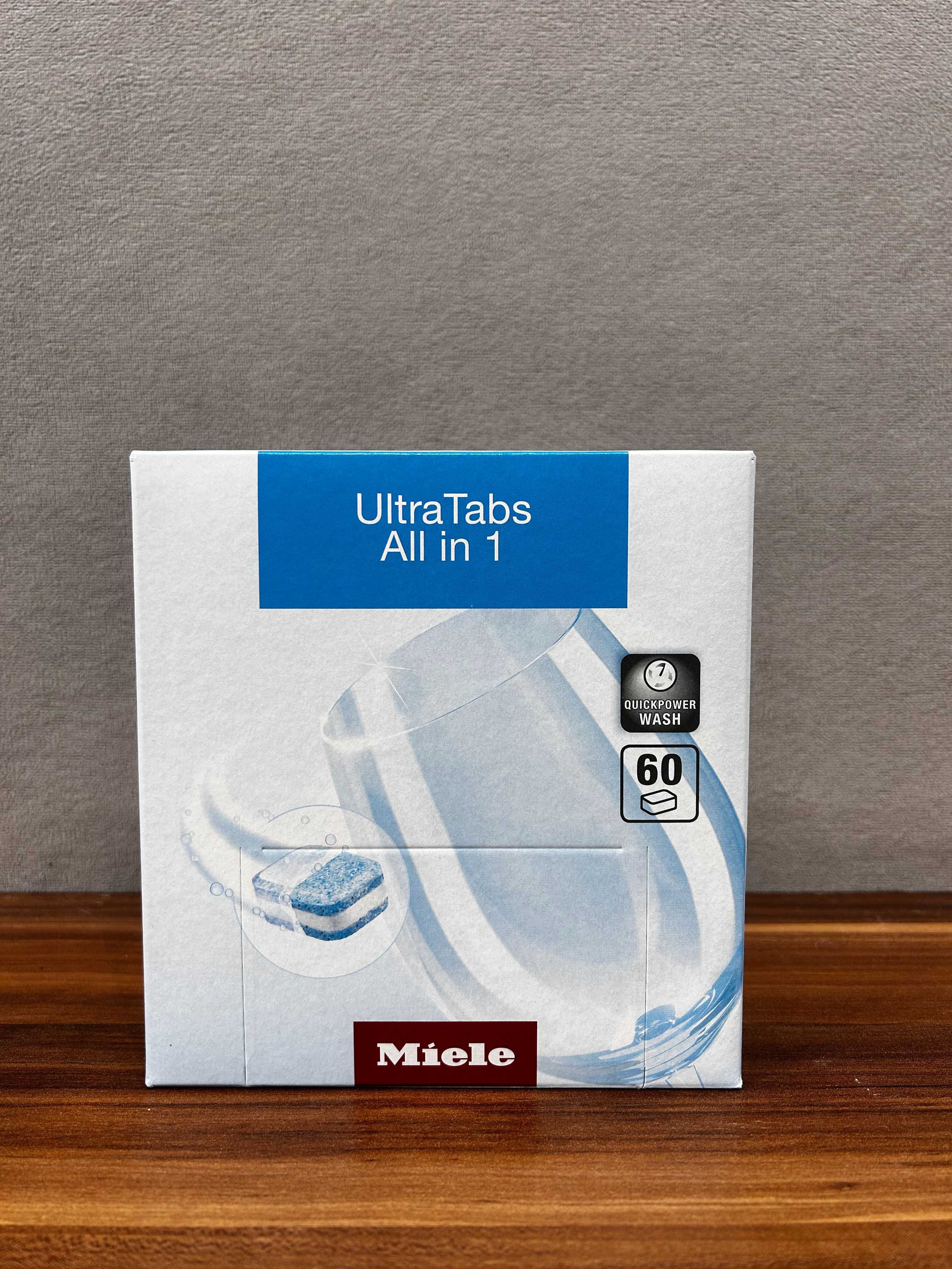 Таблетки для посудомийних машин Miele UltraTabs All-in 1 60 шт.