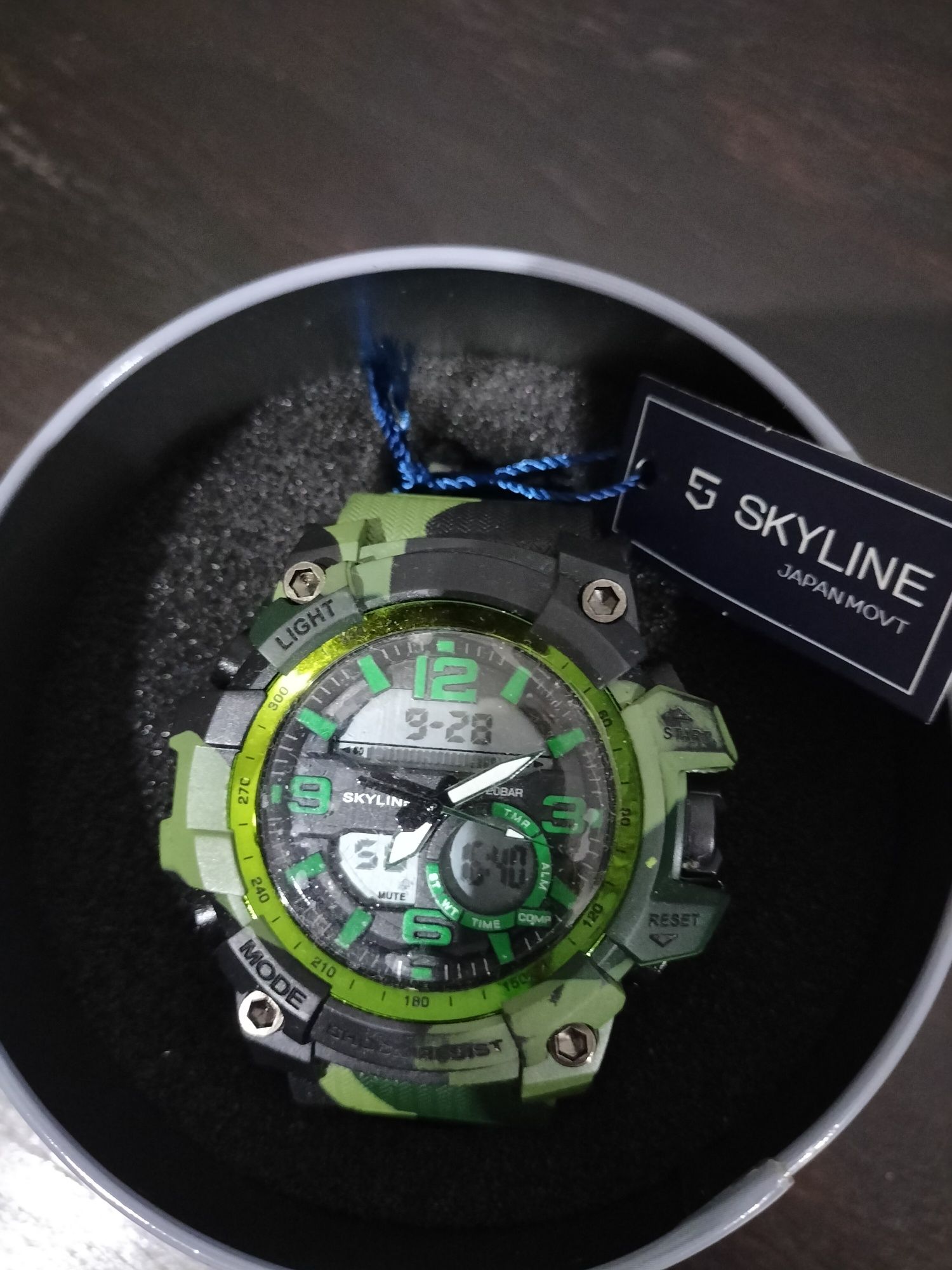 Relógio SKyLINe tipo g-shock
