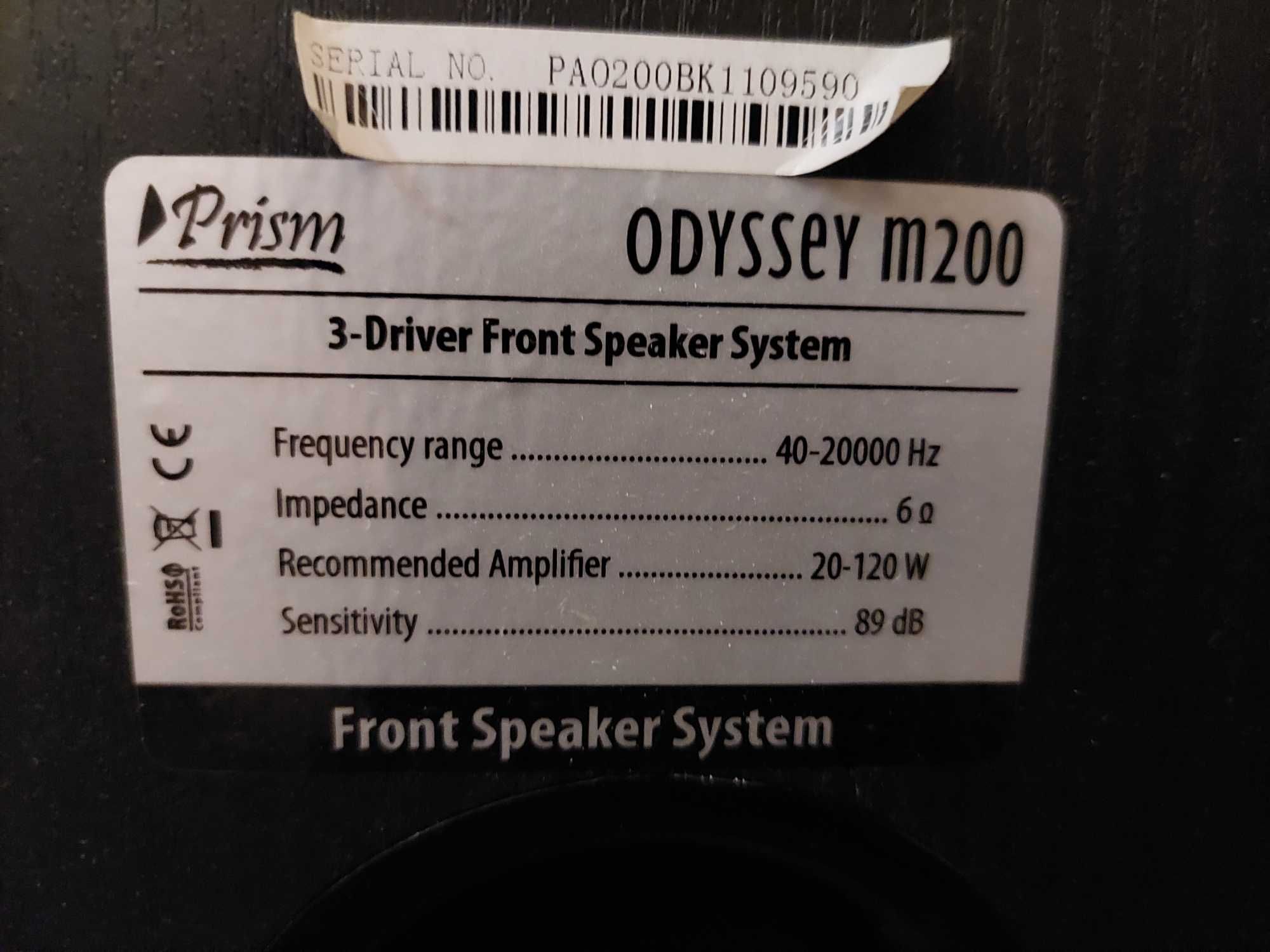 Zestaw amplituner Onkyo + głośniki Prism Odyssey M200 kino domowe 5.0