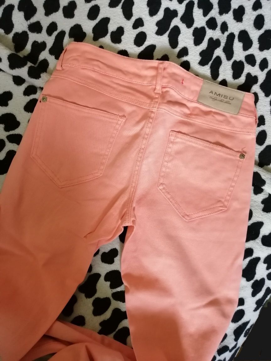 NEW YORKER spodnie skinny rurki dżins jeansy zwężane dopasowane