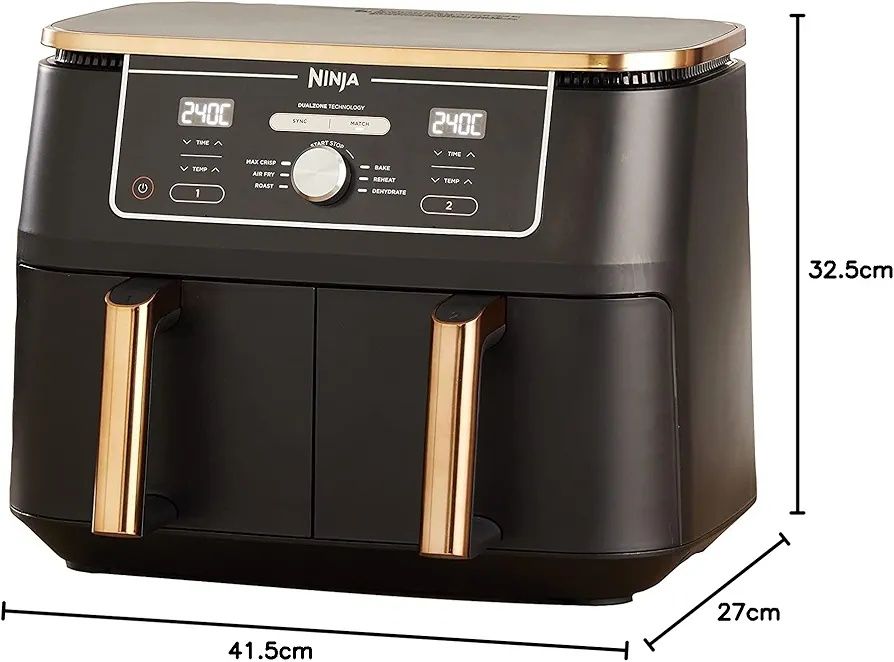 Ninja Foodi Max dual zone AF400EUCP frytkownica beztłuszczowa
