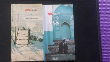 2 livros ABCedário do Islão e Impressionismo