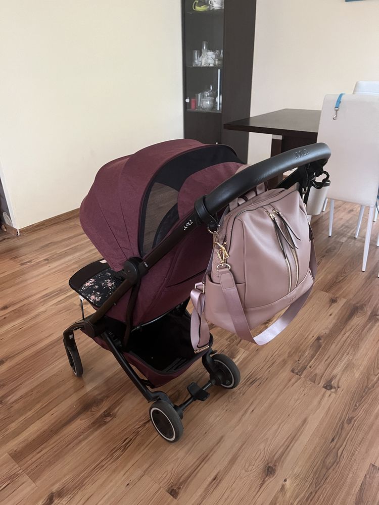 Plecak torba do wózka Joissy Mini Dusty Pink