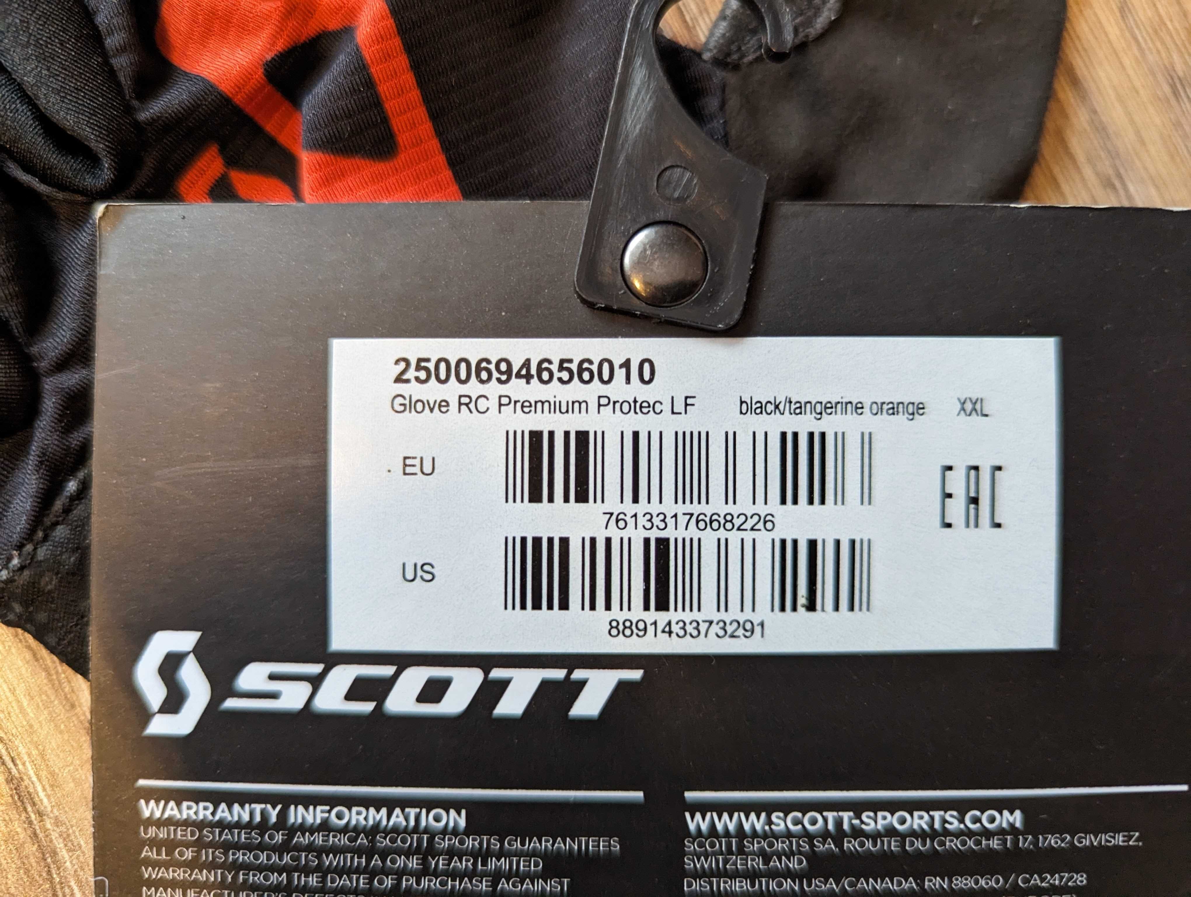 Rękawiczki Scott Glove RC Premium Protec LF (r.XXL)