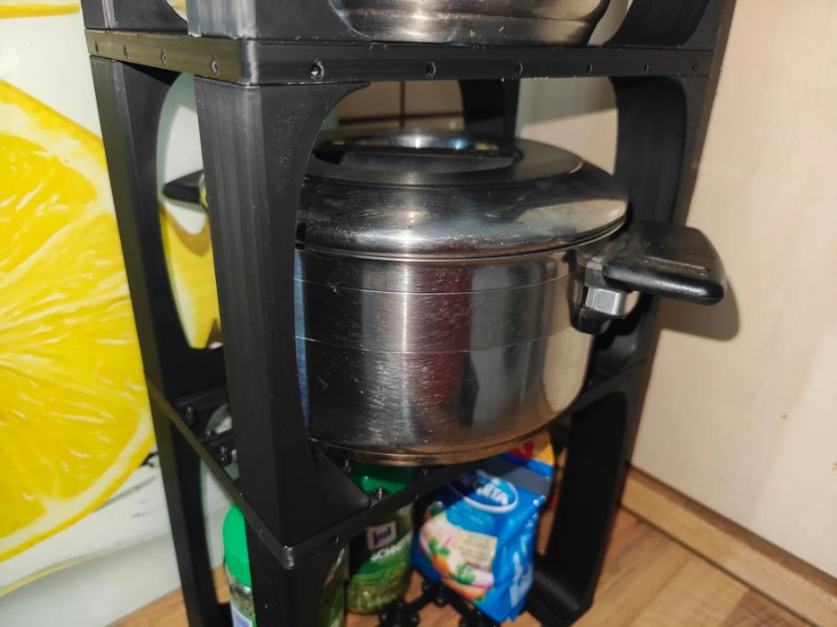 Prateleira Modular Gridfinity para Organização