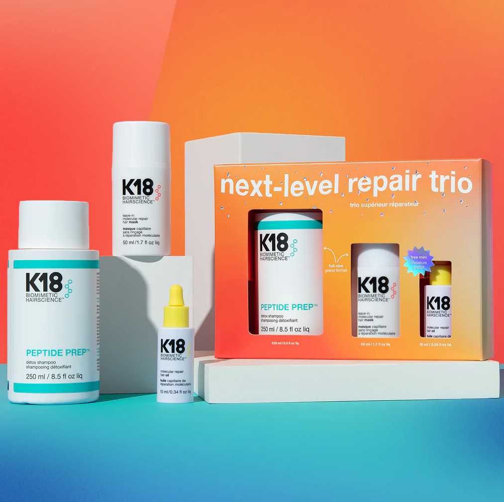 K18 Next-Level Repair Trio Kit набори для відновлення волосся