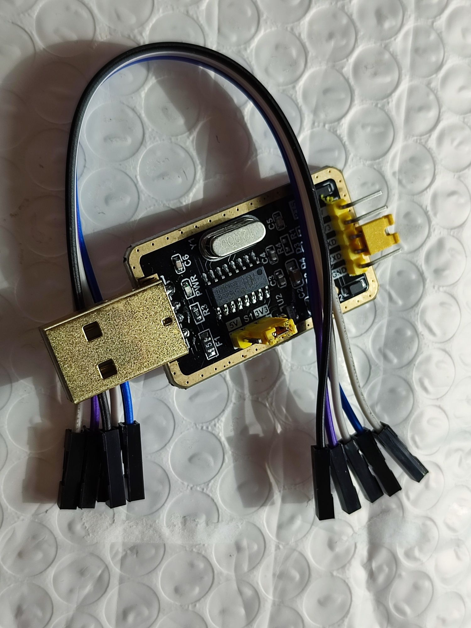 Адаптер ch340g для зчитування та програмування контроллерів usb ttl
