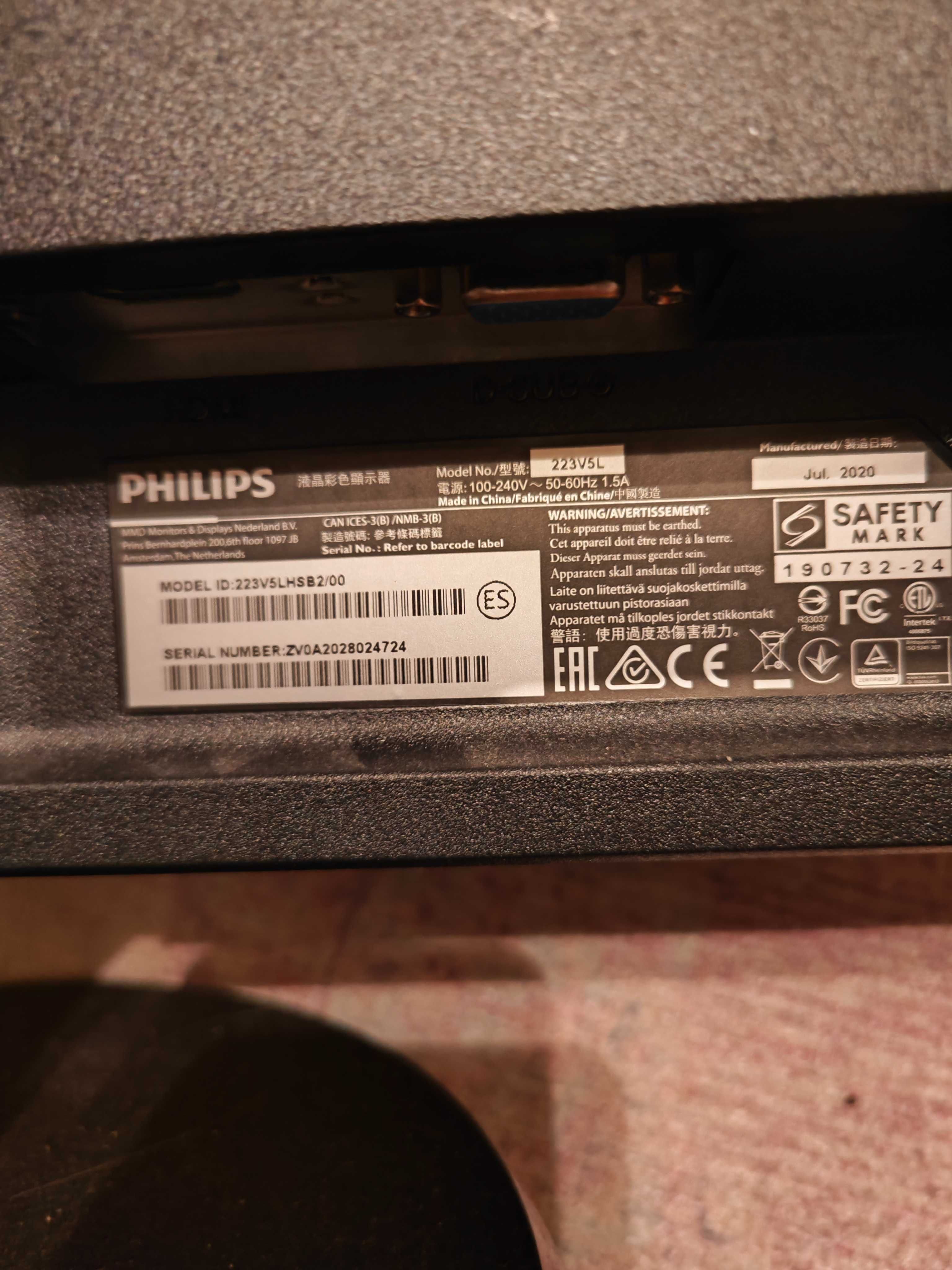 Monitor Philips 223V5L