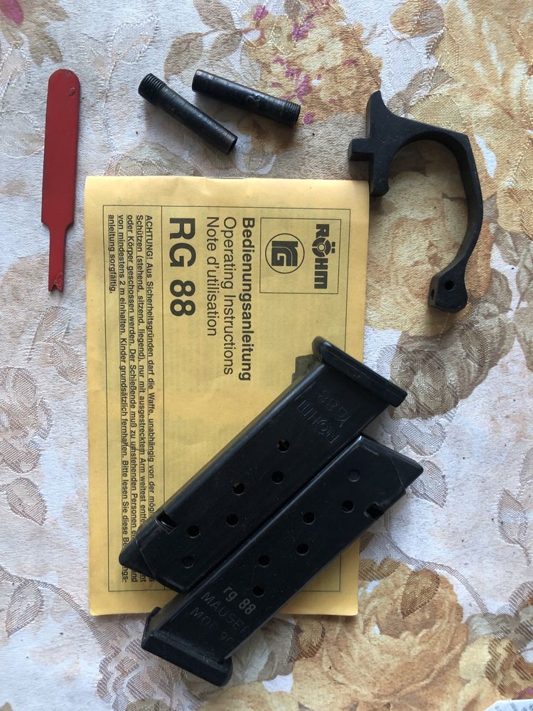 Скоба стальная к RG 88 RG-88 RG88, втулка рассекатель, магазины