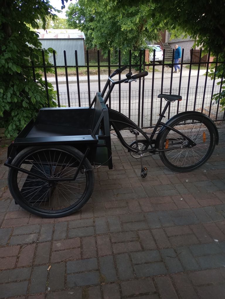 Riksza rowerowa do przewozu osób