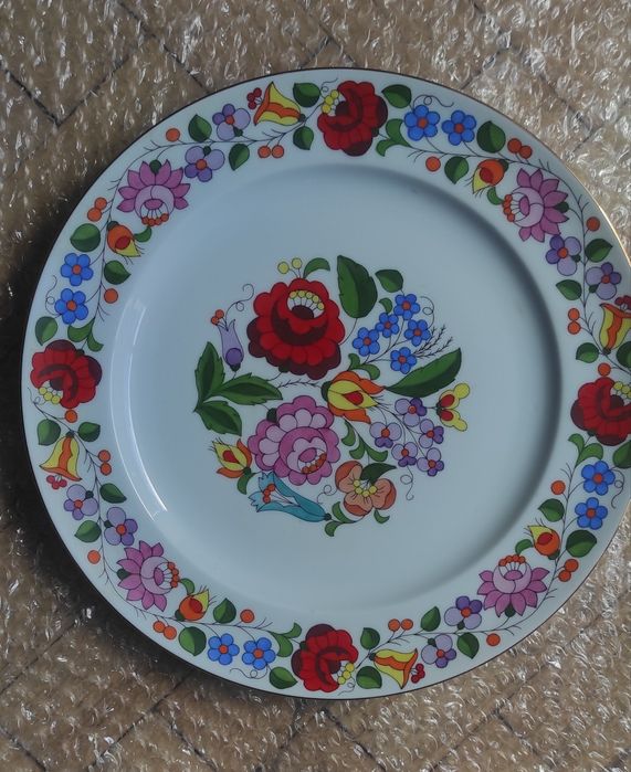 Talerz KALOCSA, hand painted Hungary