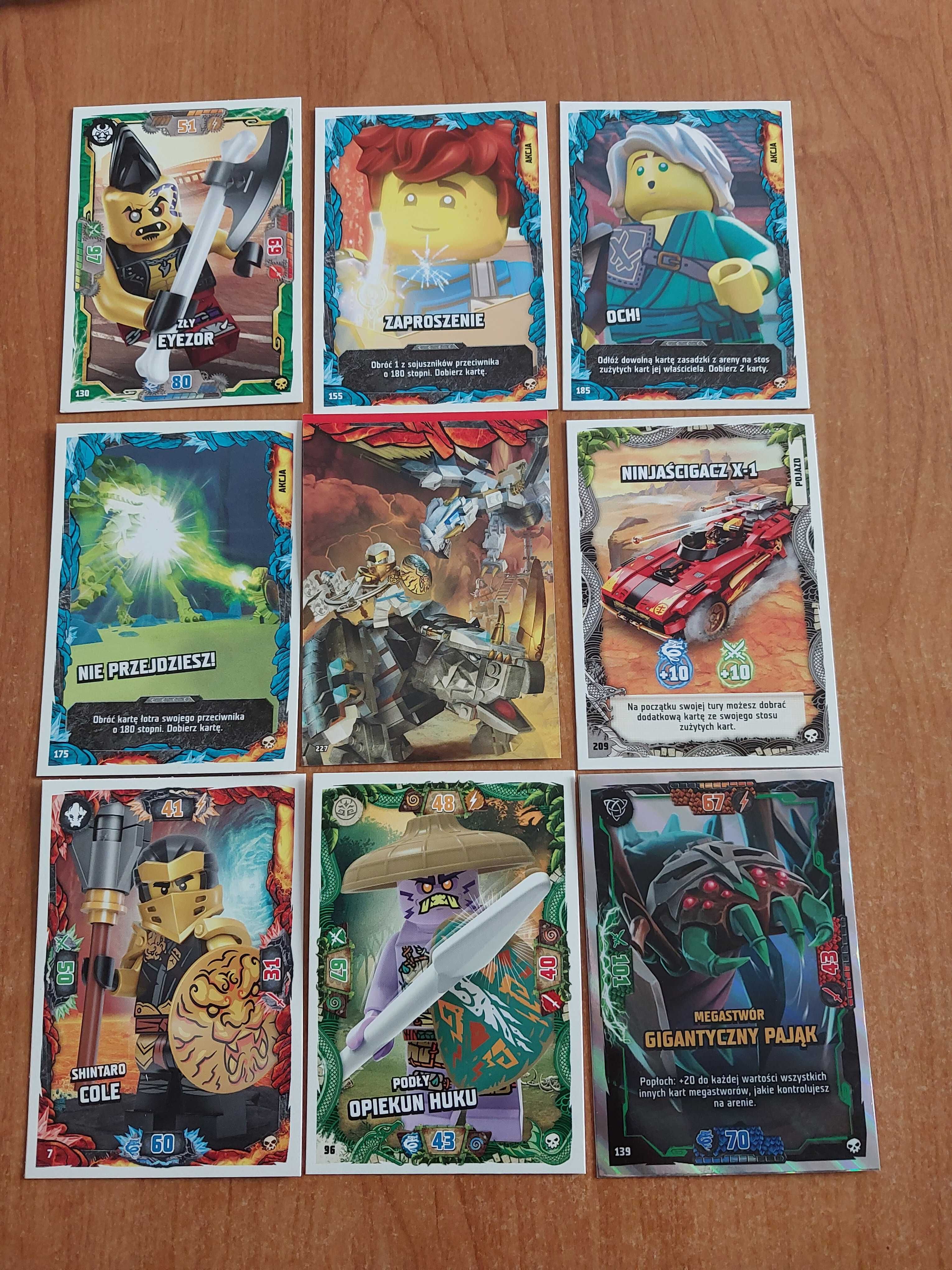 Lego ninjago  karty seria 6 wyspa