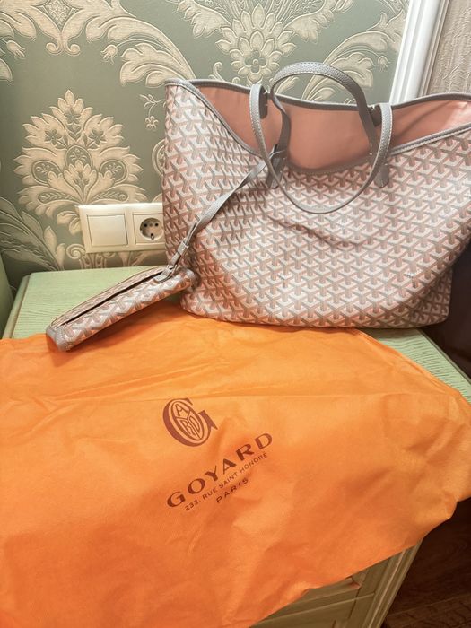 Goyard шоппер  goyardine saint louis gm tote bag