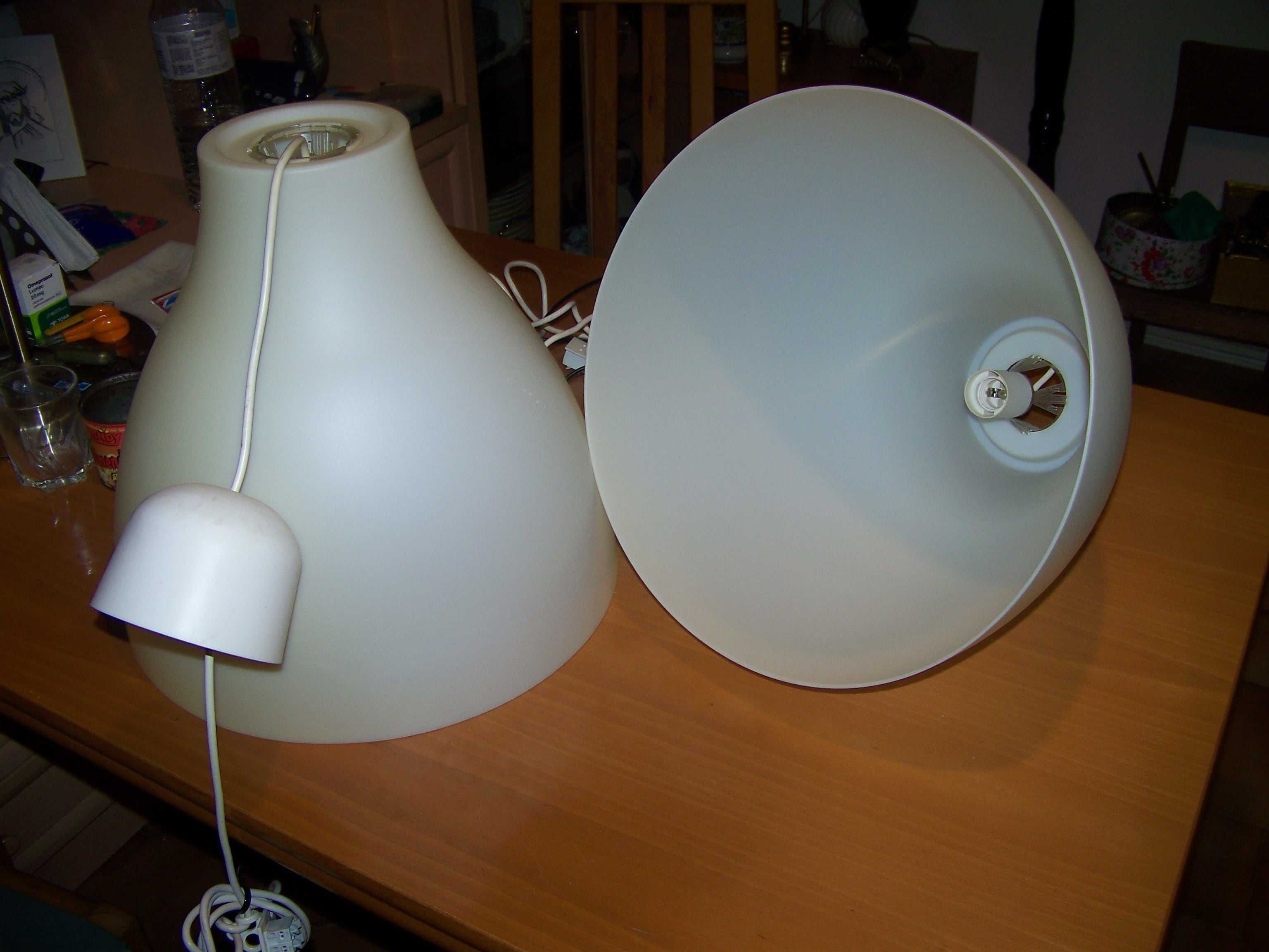 2 candeeiros de teto ikea grandes