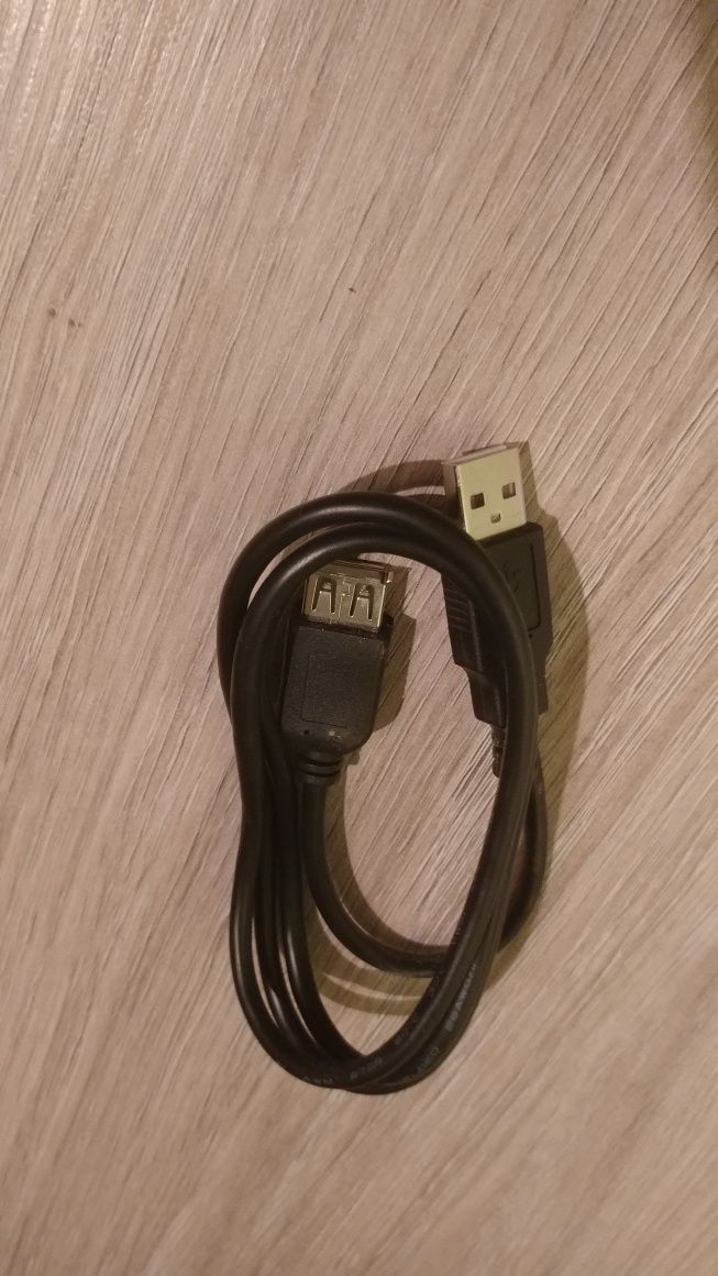 Przedłużacze USB 3m, 2m, 1,7m  1m