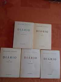 Alguns volumes do Diário de Miguel Torga (novos)
