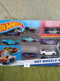 Хот Вилс машинки Hot Wheels набор из 9 штук