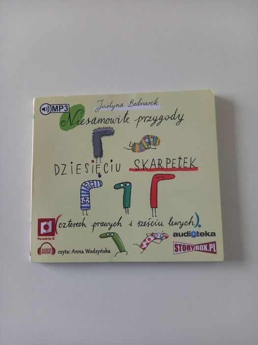 Audiobook CD – „Niesamowite przygody dziesięciu skarpetek”