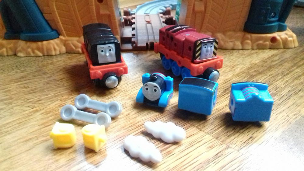 Tomek i przyjaciele fabryka lokomotywek take n play