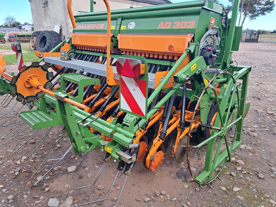 Agregat siewny AMAZONE AD 303 KG 3000 RoTeC talerzowe redlice