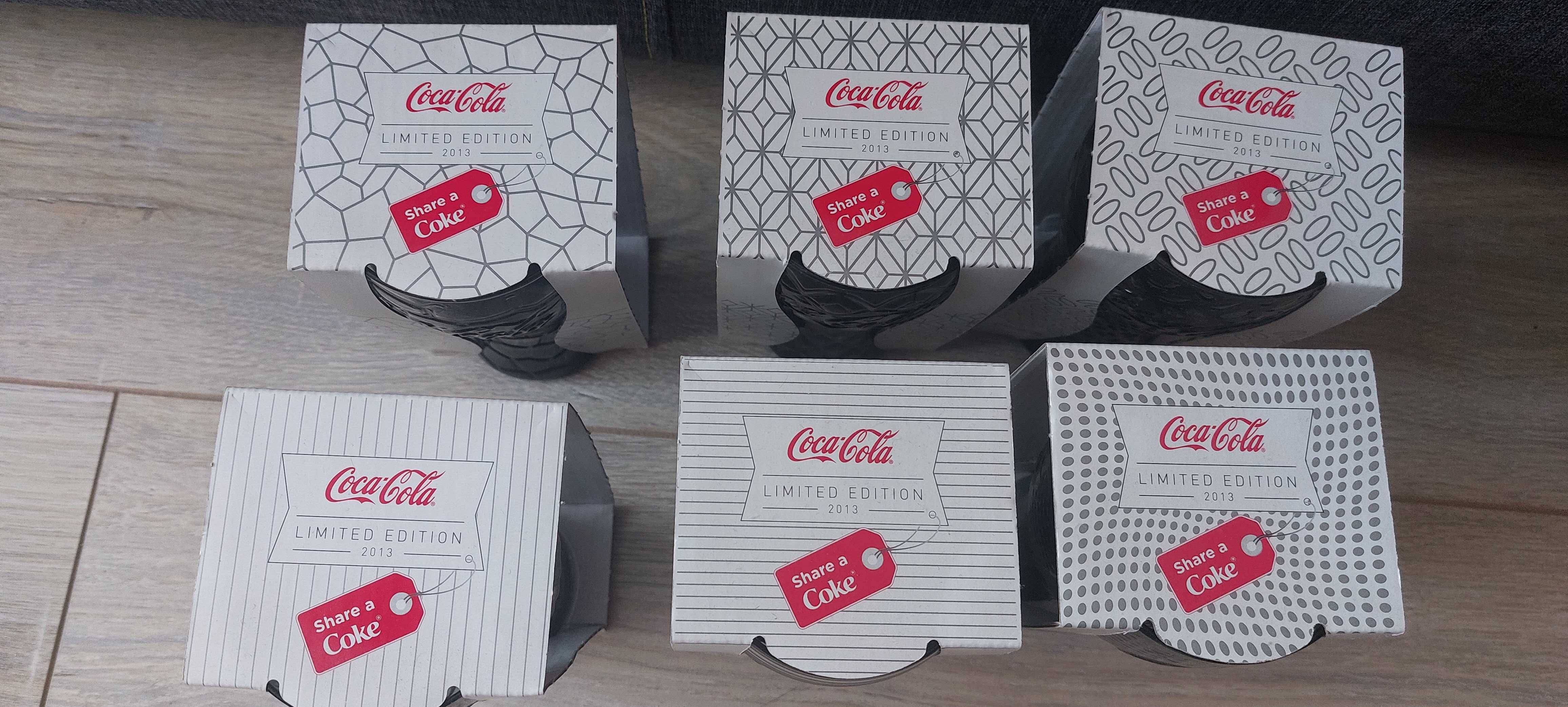 Szklanki Coca Cola zestaw McDonald's z 2013r roku